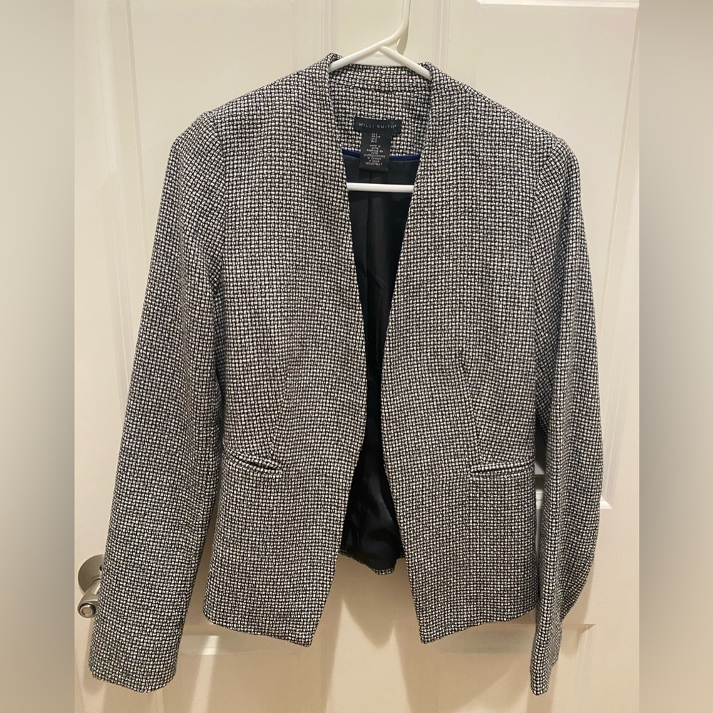 Willi smith size small tweed blazer